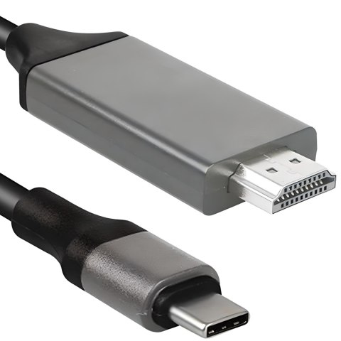 - kabel przewód adapter przejściówka usb-c 3.1 typ c do hdmi 4k mhl 200cm -e494-1