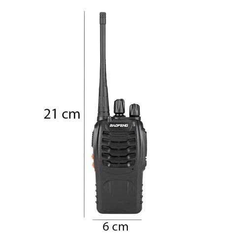 2x walkie talkie + słuchawki krótkofalówki baofeng bf888s pmr duży zasięg