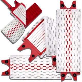 3x nakładka wkład do mopa vileda ultramax płaskiego mikrofibra końcówka