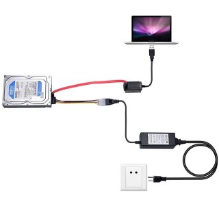Adapter usb na sata ata ide 2,5 3,5/ usb to sata ata ide 2.5 3.5 adapter