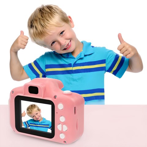 Aparat cyfrowy kamera dla dzieci hd gry smycz