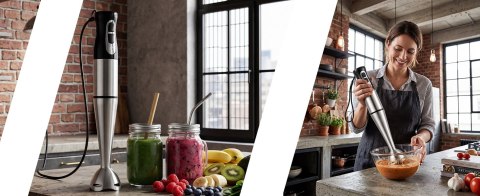Blender ręczny mikser rozdrabniacz 1200w