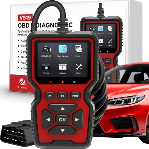 Diagnostyczny tester interfejs skaner obd2 uniwersalny do auta komputer