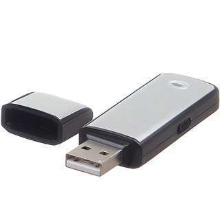 Dyktafon szpiegowski mini podsłuch pendrive rejestrator głosu usb 8gb 16h -e285