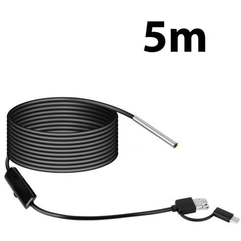 Endoskop 3,9mm hd kamera inspekcyjna android usb-c