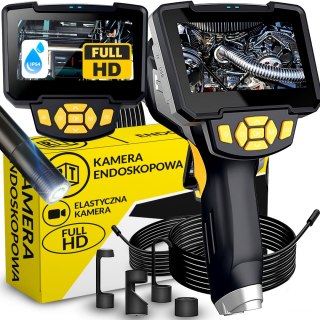 Kamera inspekcyjna endoskop 1m 4,3"" 8mm full hd-e697