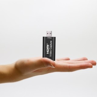 Karta przechwytywania wideo grabber hdmi - usb org video do 4k czarna