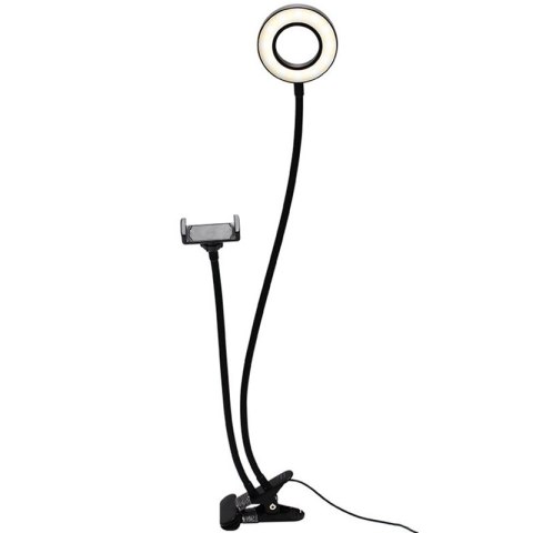 Lampa do selfie led lampka telefonu pierścieniowa -e535