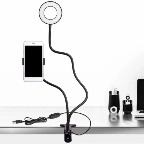 Lampa do selfie led lampka telefonu pierścieniowa -e535