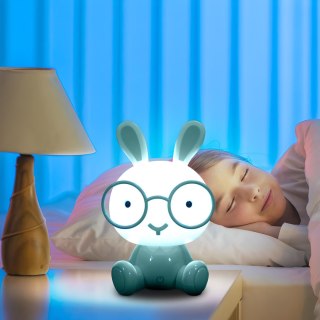 Lampka biurkowa lampa nocna dla dzieci królik króliczek led 3 tryby światła