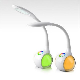 Lampka led biurkowa usb dla dziecka barwy 256 kolory rgb lampa na biurko