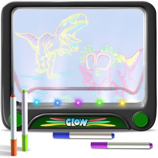 Magiczna tablica 3d led podświetlana do rysowania tablet dla dzieci +mazaki