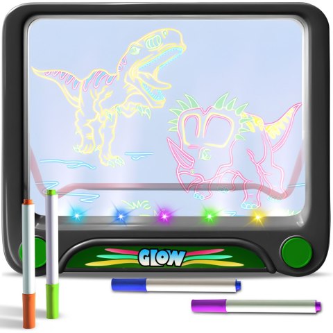 Magiczna tablica 3d led podświetlana do rysowania tablet dla dzieci +mazaki