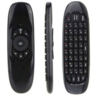 Pilot do tv klawiatura myszka bezprzewodowa na ruch usb smart tv 10m 3w1 -e235