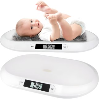 Precyzyjna waga dziecięca niemowlęca do 20kg dla niemowląt dokładność 10g