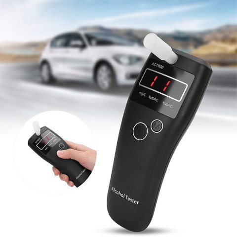 Precyzyjny alkomat kalibracje 5x ustniki tester -e263