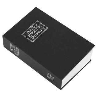 Sejf książka na klucz pieniądze kasetka metalowa skrytka skarbonka xxl duża