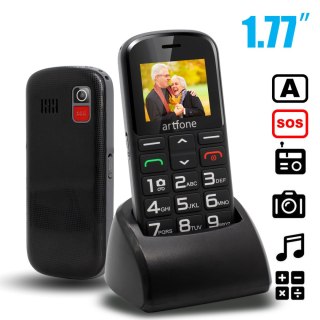 Telefon komórkowy dla seniora duże klawisze sim gsm alarm aparat pl menu