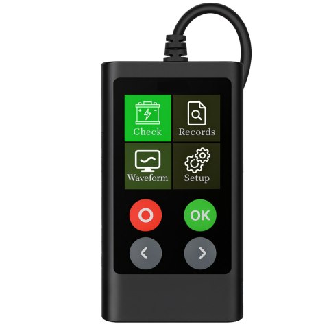 Tester miernik akumulatorów samochodowych samochodu baterii lcd 6v 20v -e656