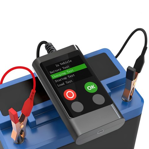 Tester miernik akumulatorów samochodowych samochodu baterii lcd 6v 20v -e656