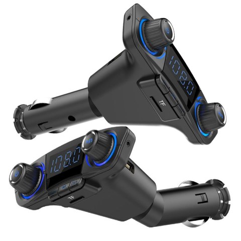 Transmiter fm bluetooth 5.0 usb wielofunkcyjny 8w1 -e666