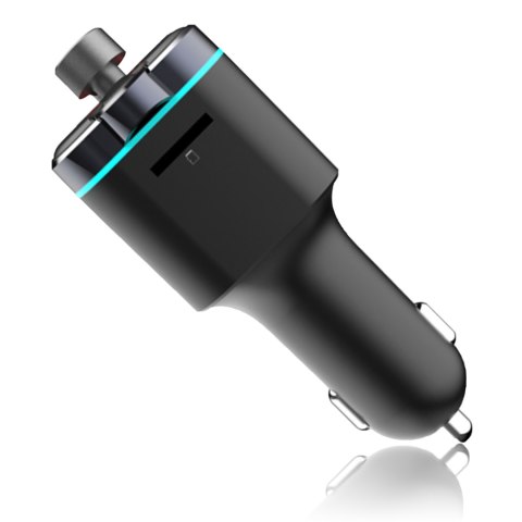 Transmiter fm bluetooth ładowarka mp3 2xusb sd lcd - e665
