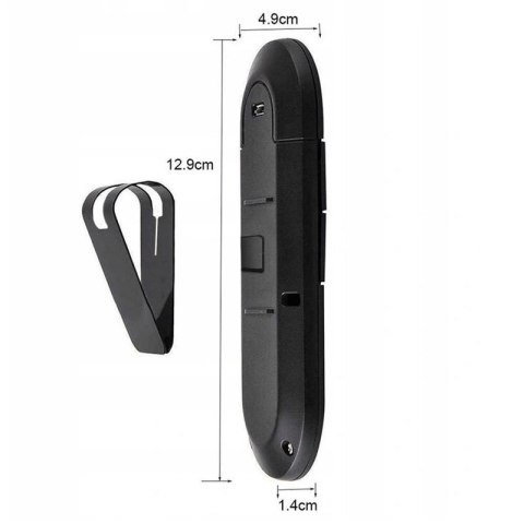 Zestaw głośnomówiący samochodowy bluetooth 5.0 -m012