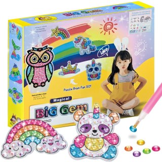Zestaw naklejek do rysowania diamentami / diamond painting kit