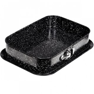 Forma do pieczenia tortownica blacha prostokątna non-stick stal nierdzewna