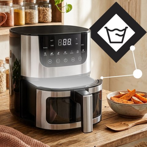 Frytkownica beztłuszczowa air fryer 5l piekarnik 1500w 7 trybów airfryer- or1353