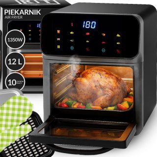 Frytkownica beztłuszczowa air fryer 8,5l piekarnik 1350w 12 trybów airfryer- er762