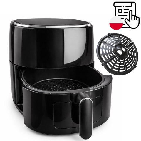 Frytkownica beztłuszczowa air fryer piekarnik 1200w 10 trybów airfryer - or1313