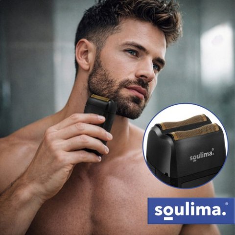 Golarka do brody z wyświetlaczem LED Soulima