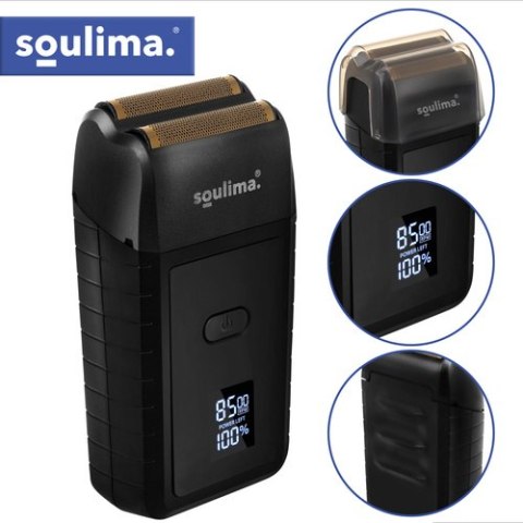 Golarka do brody z wyświetlaczem LED Soulima
