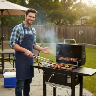 Grill ogrodowy, zaawansowane, pełna kontrola grillowania, klausberg