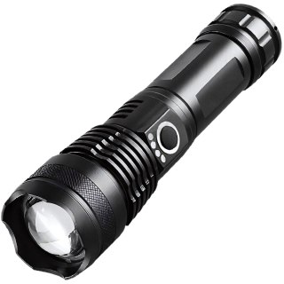Latarka taktyczna mocna led akumulatorowa survivalowa wojskowa usb 5 trybów - er1264