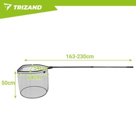 Podbierak wędkarski teleskopowy 230cm Trizand