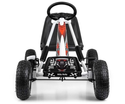 Gokart na pedały thor biały