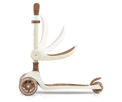 Hulajnoga scooter fuzzy classic beżowa