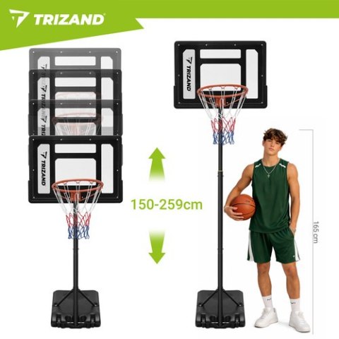 Kosz do koszykówki 259cm Trizand