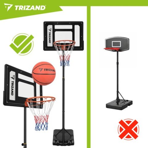 Kosz do koszykówki 259cm Trizand
