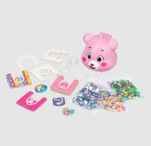 Naklejkomat 3d care bears różowy miś