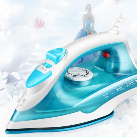 Żelazko parowe generator pary do ubrań teflon steam iron 1200w