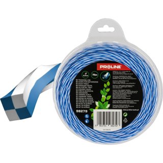 Żyłka tnąca skręcona szachownica 3mm x 75m, proline