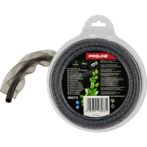 Żyłka tnąca wzmocniony skrę.kwadrat 3.0mm x 75m, proline