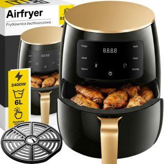 Frytkownica beztłuszczowa air fryer 6l powietrzna piekarnik 2400w - or1294