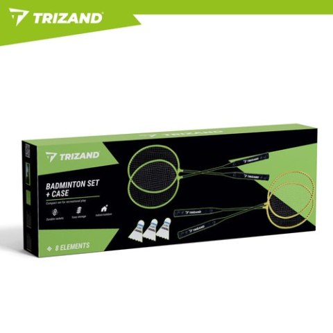 Zestaw do badmintona w pokrowcu - 8el. Trizand
