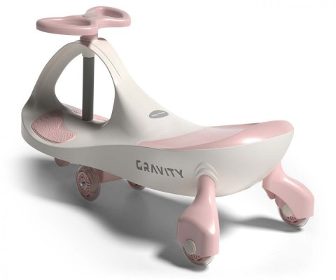 Jeździk grawitacyjny gravity cream pink
