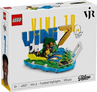 Klocki editions 43027 vini jr. - piłkarskie momenty