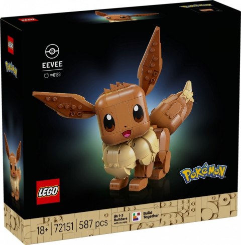 Klocki pokemon 72151 eevee